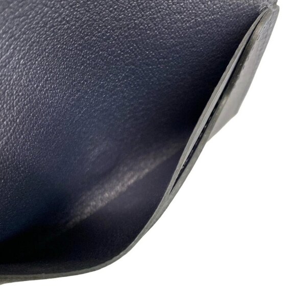 HERMES R.M.S - Blue Nuit Veau Evercolor W Card Case - Picture 4 of 11